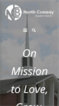 Mobile Screenshot of northconwaybaptist.com